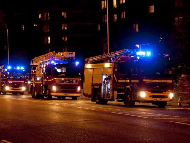Traffic disruption on the A8 highway close to Pforzheim on Thursday night, caused by heat damage.
