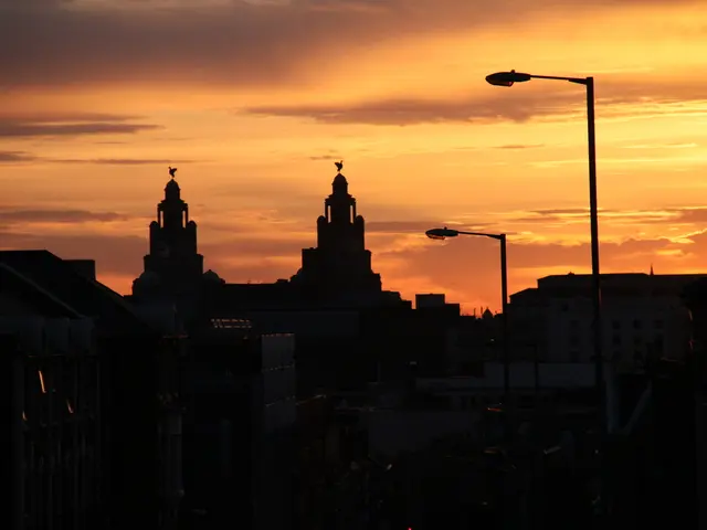 Establishments such as stores, cafes, and residences adorn the narrow pathways of Nanluoguxiang, a...